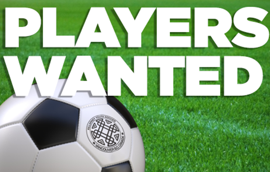 Use our bulletin board if you need players